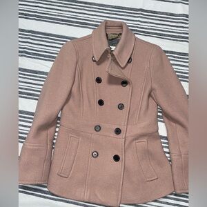 J.Crew Stadium Cloth Double Breasted Wool Coat 2P